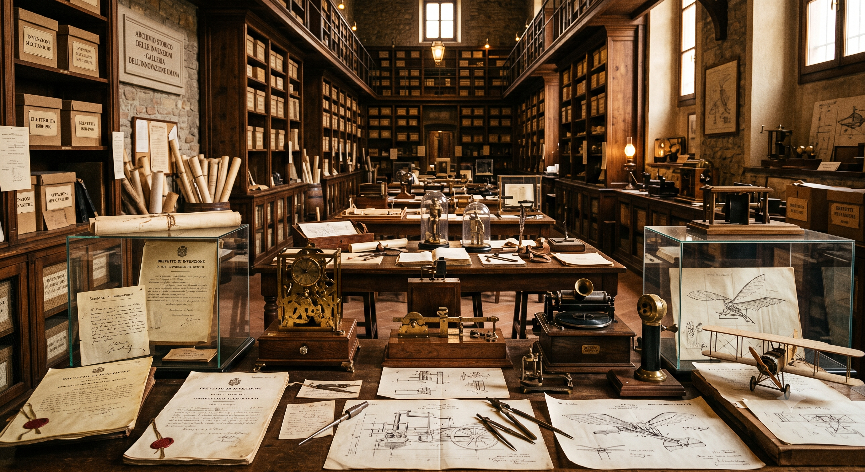 Archivio e strategia brevettuale Auravo